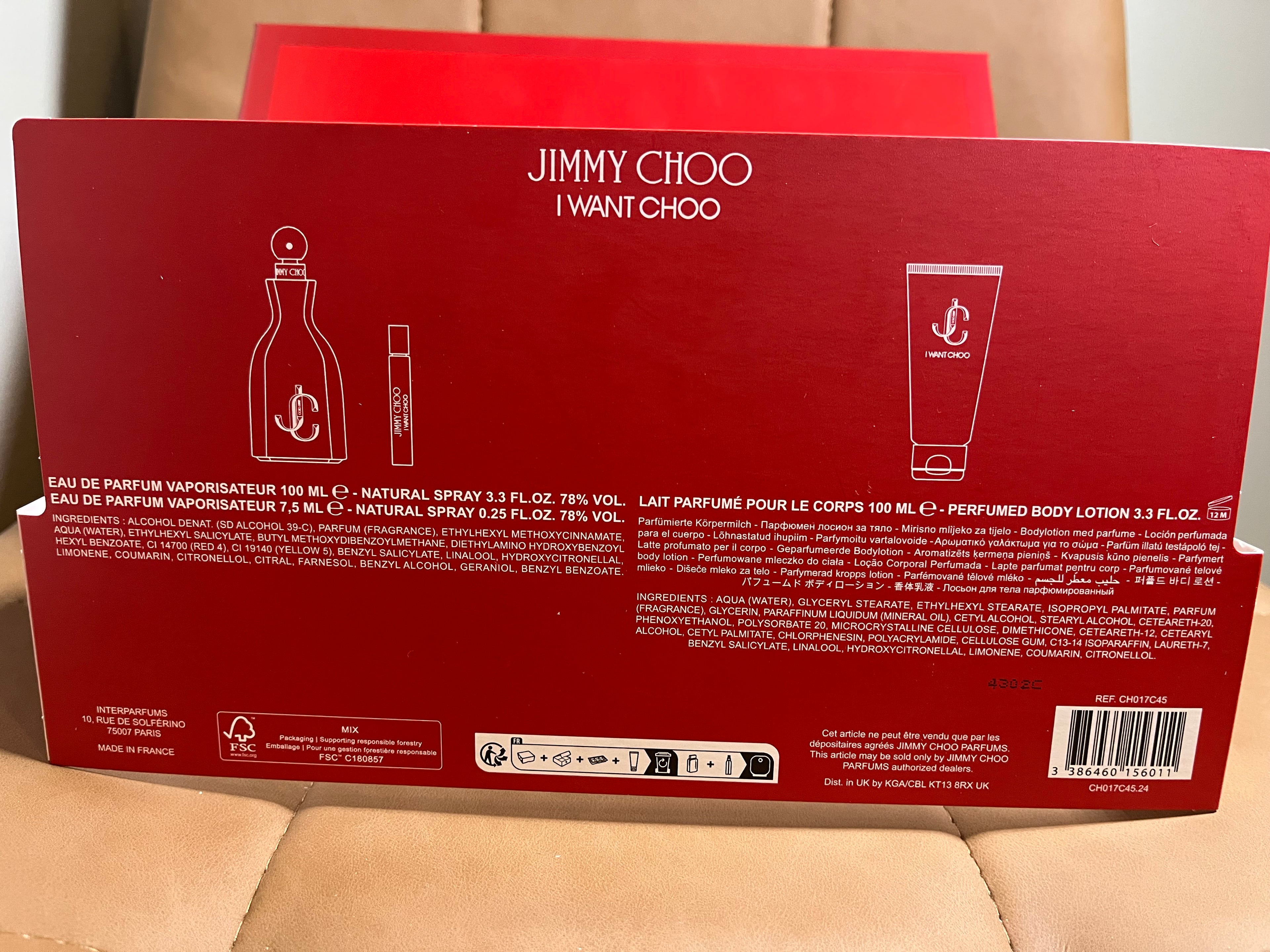 Jimmy Choo I Want Choo gift set