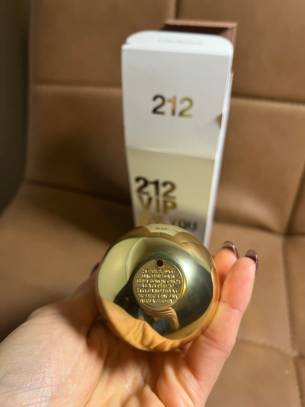 Carolina Herrera 212 VIP Are You On The List? NYC 80ML