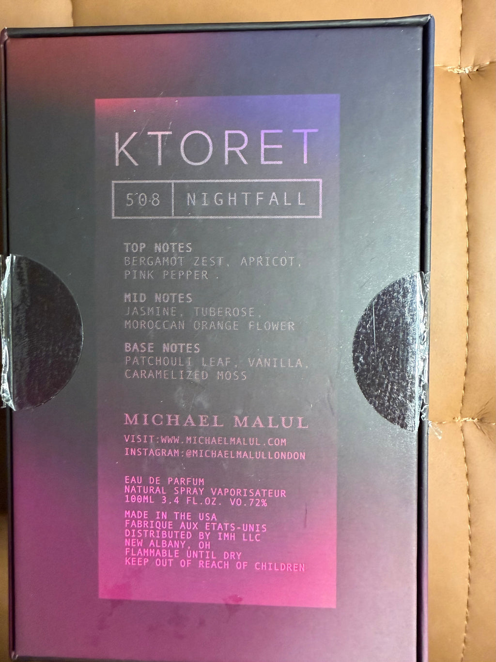 Michael Malul Nightfall 100ML