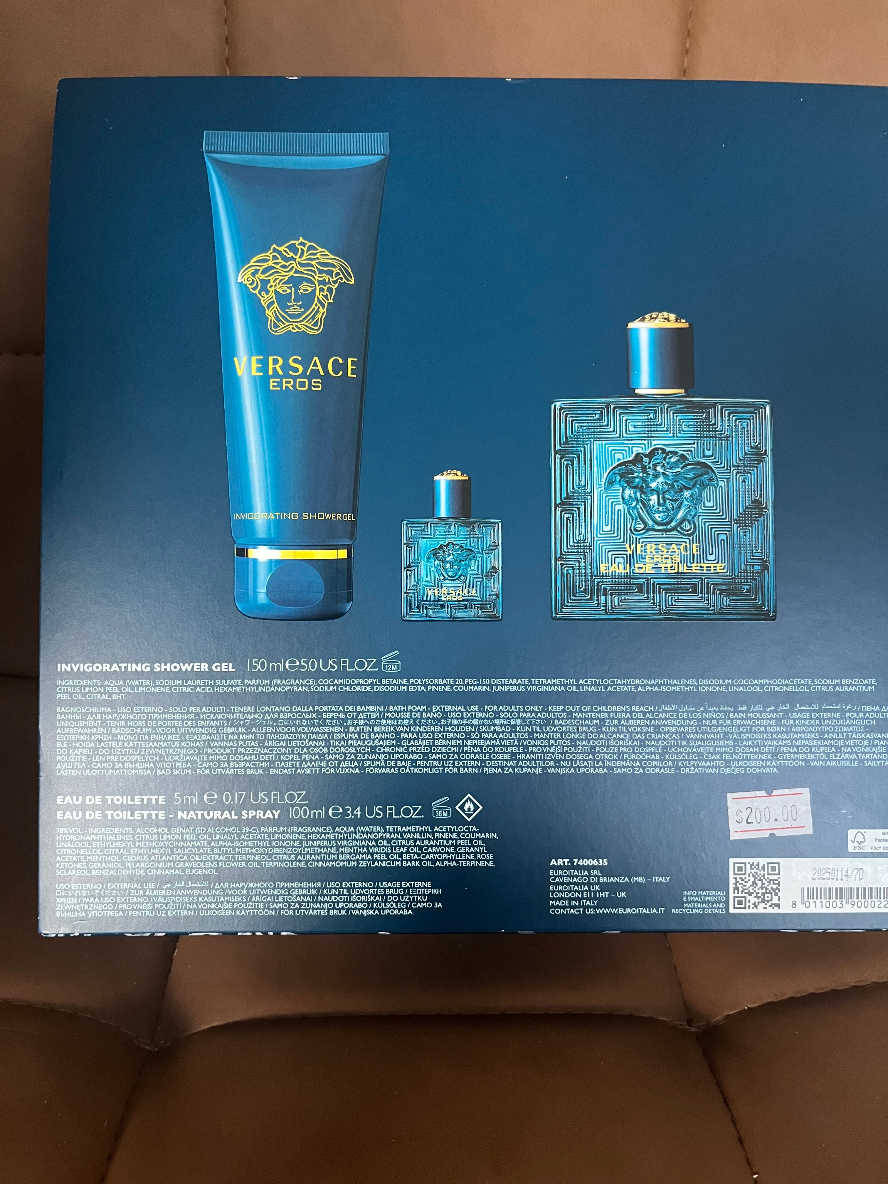 Versace Eros gift set