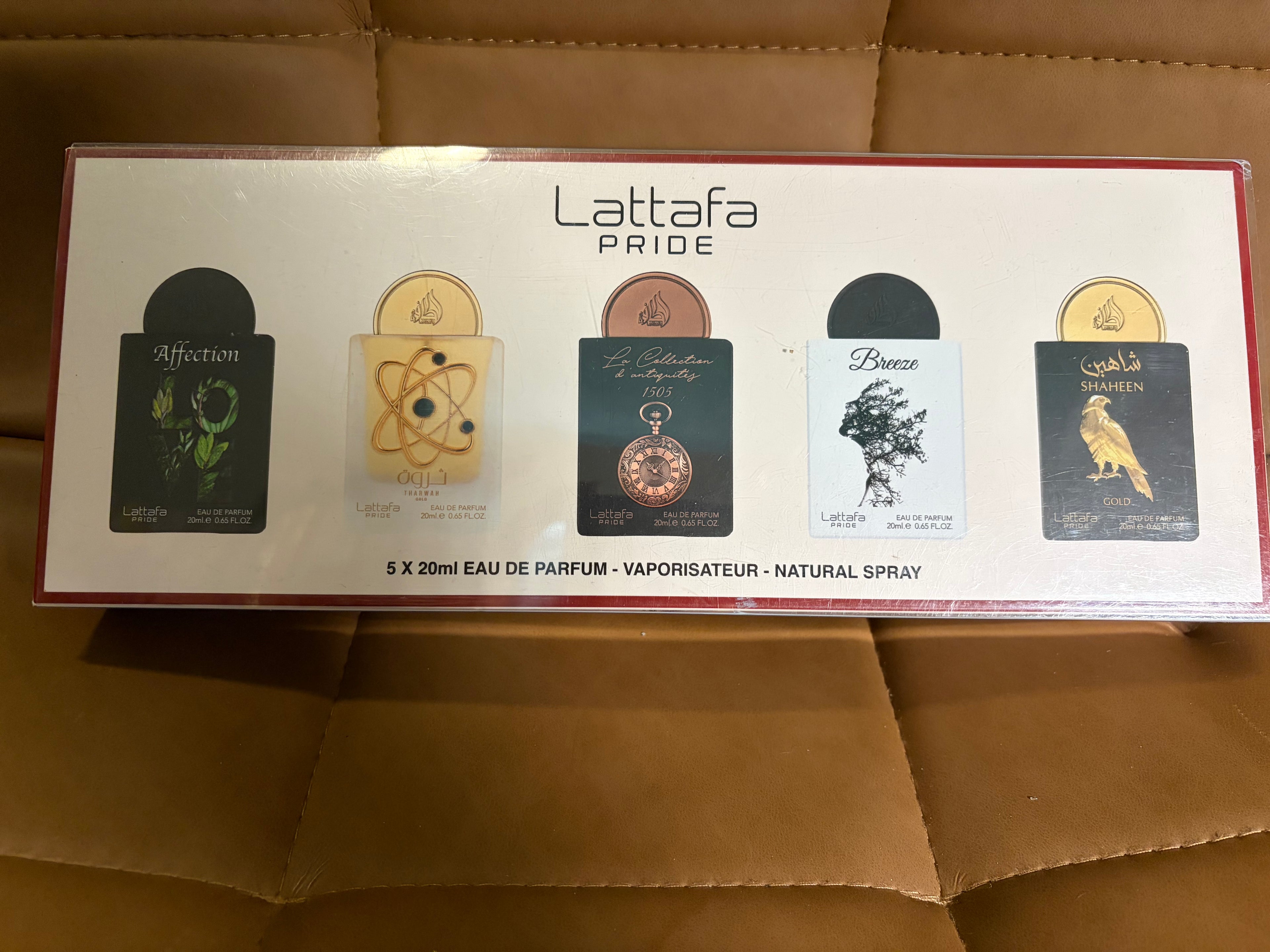 Lattafa Pride Edition gift set - (5) 30MLs