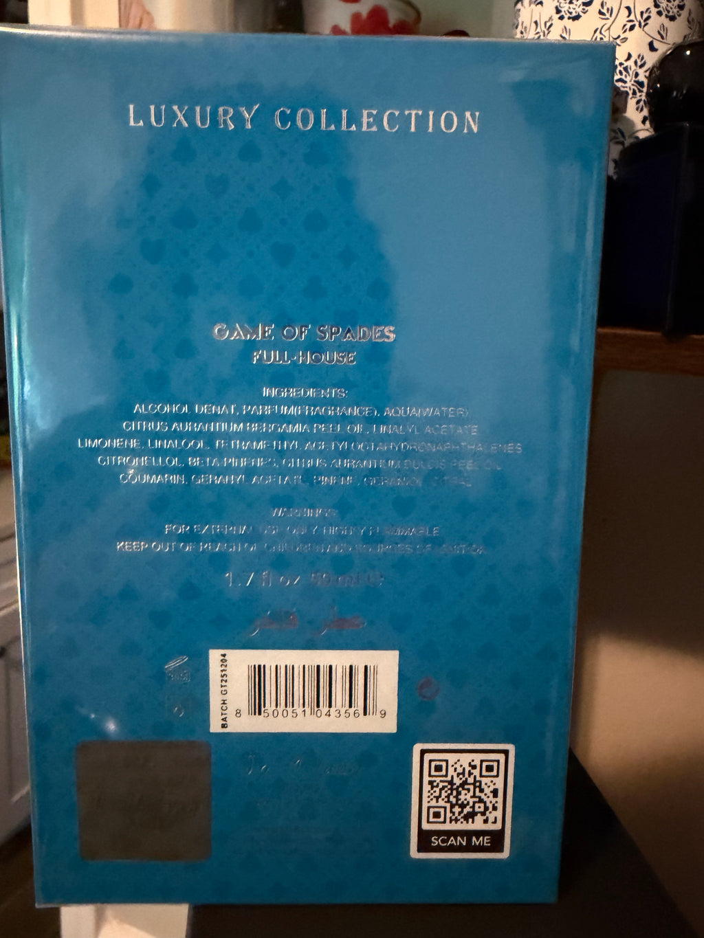Game of Spades Full House 50ML