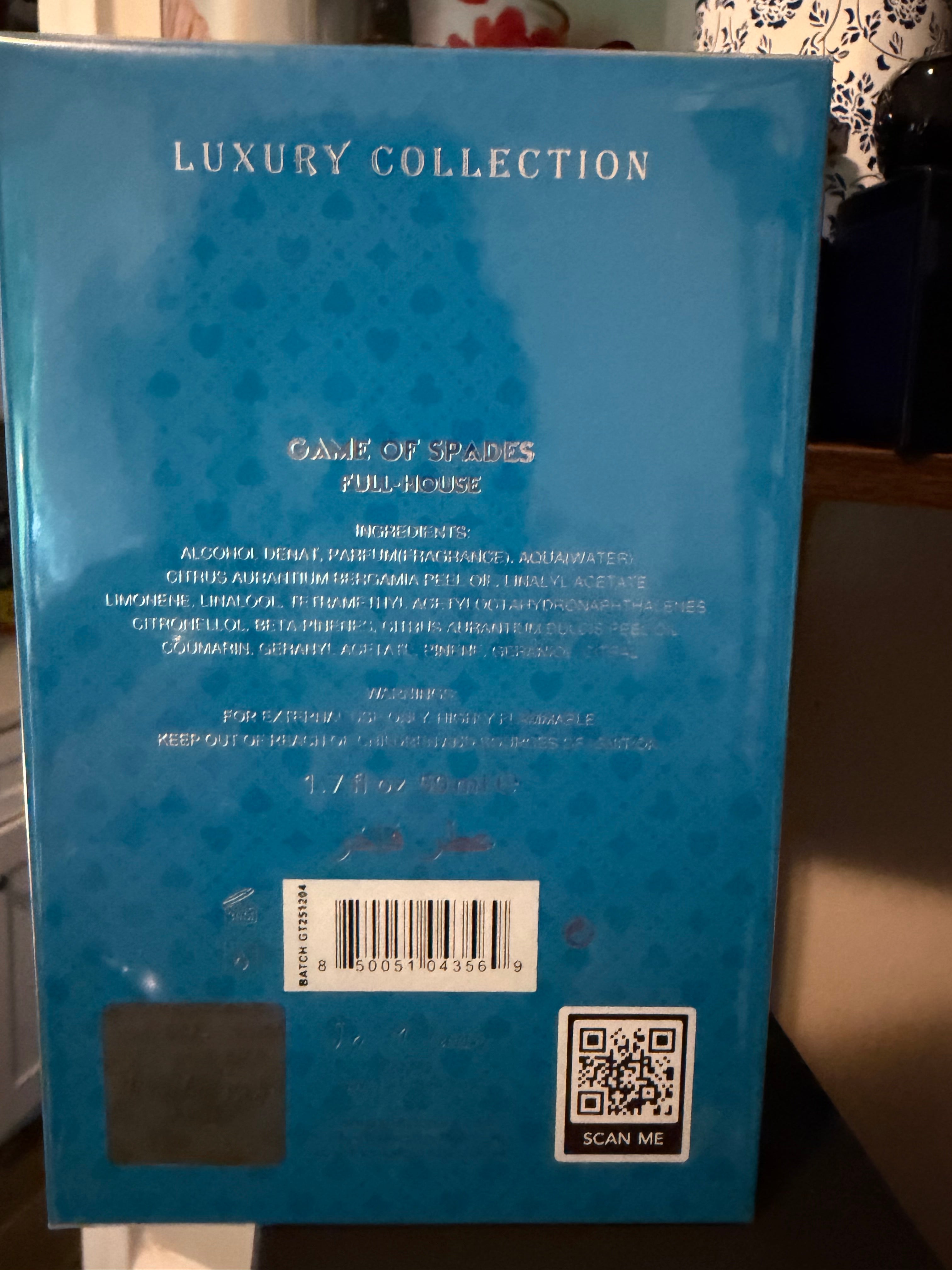 Game of Spades Full House 50ML