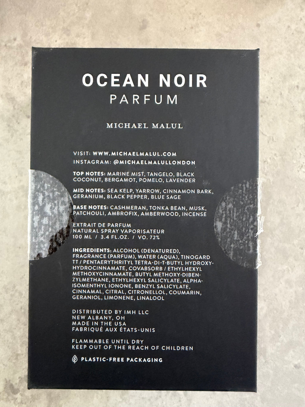 Michael Malul Ocean Noir Parfum 100ML