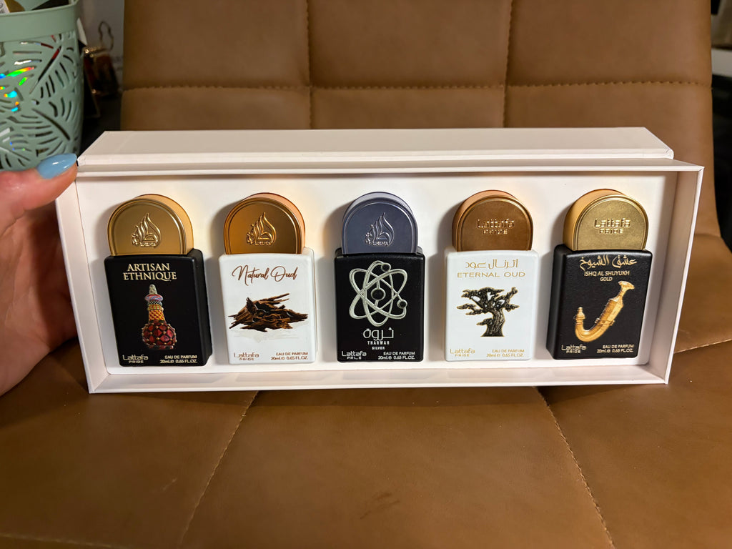 Lattafa Pride Edition gift set - (5) 30MLs