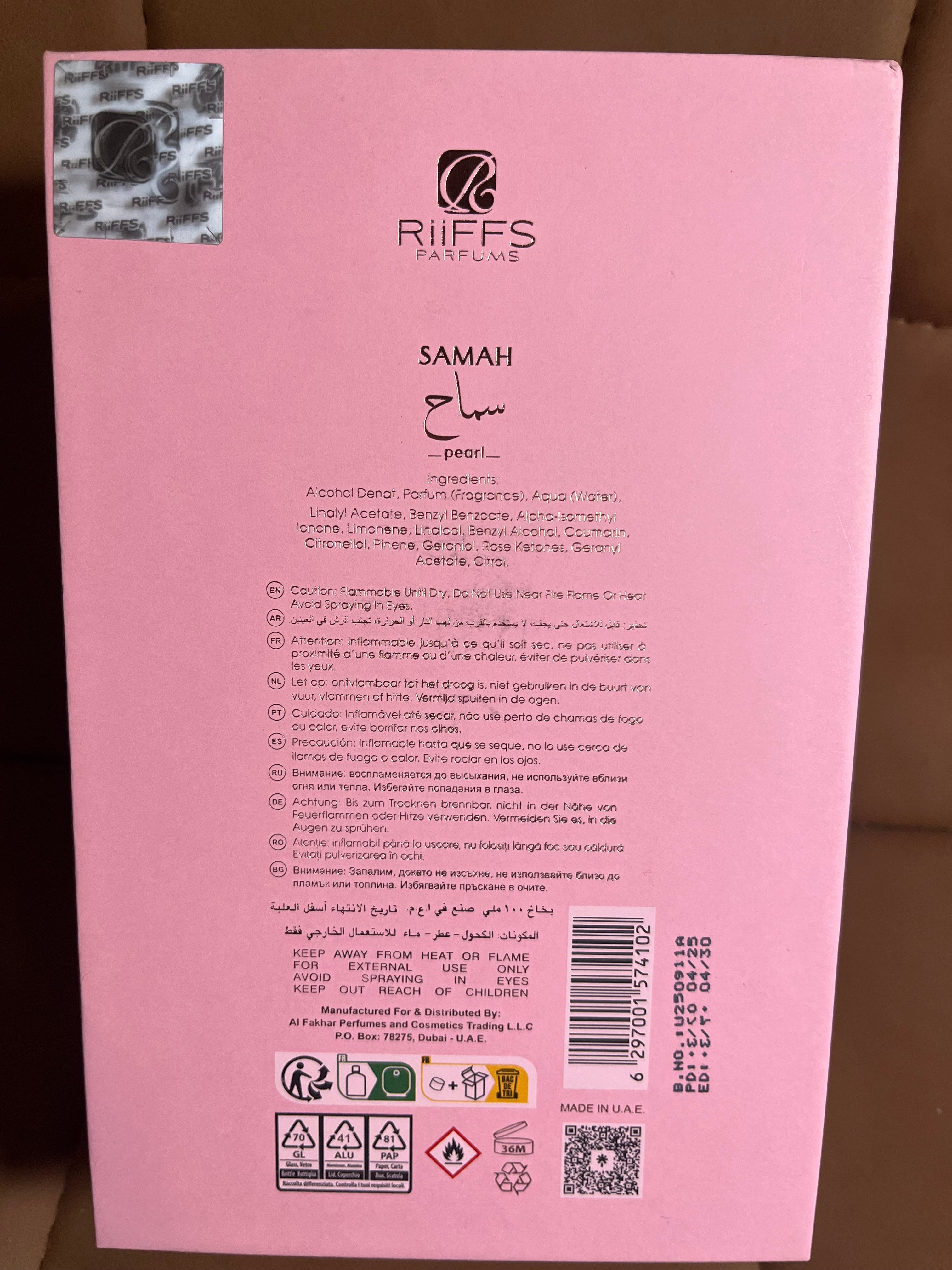 Riiffs Samah Pearl 100ML