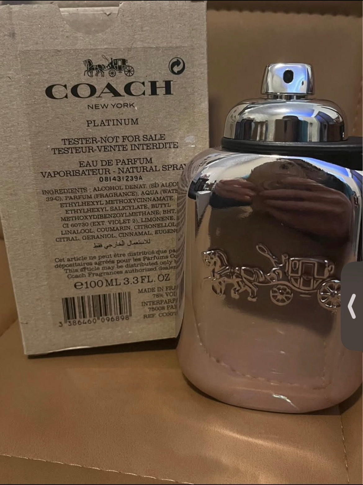 Coach Platinum 100ML