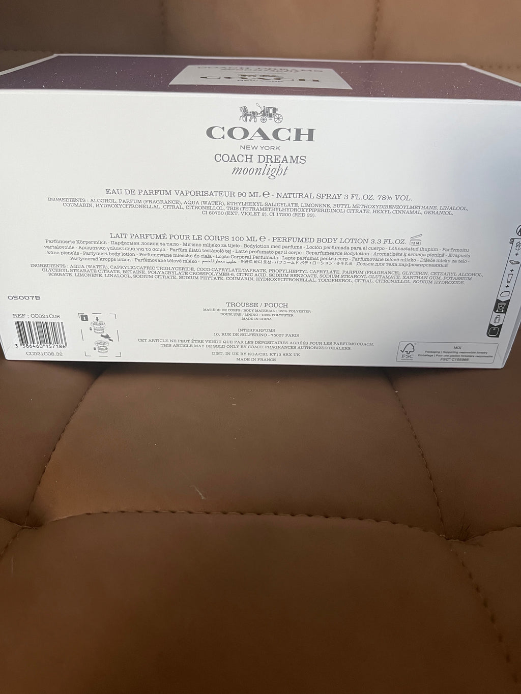 Coach Dreams Moonlight gift set