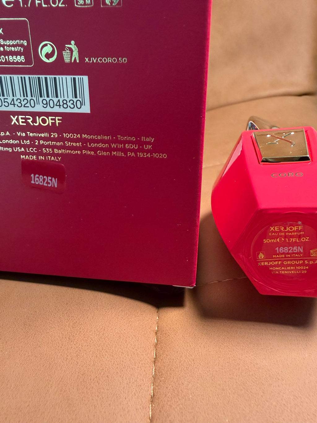 Xerjoff Curo 50ML + Scarf