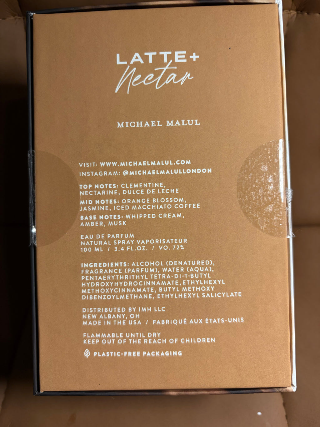 Michael Malul Latte+Nectar 100ML