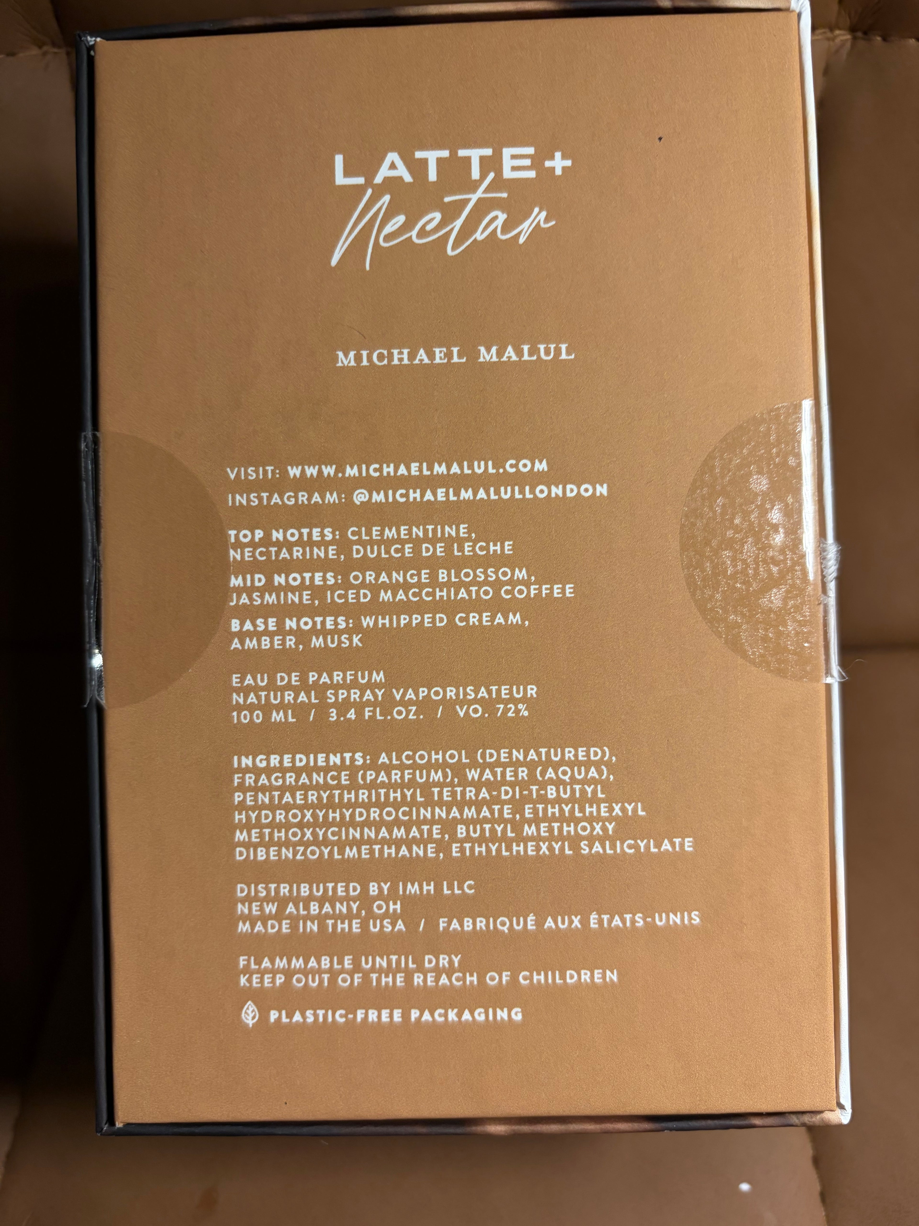 Michael Malul Latte+Nectar 100ML