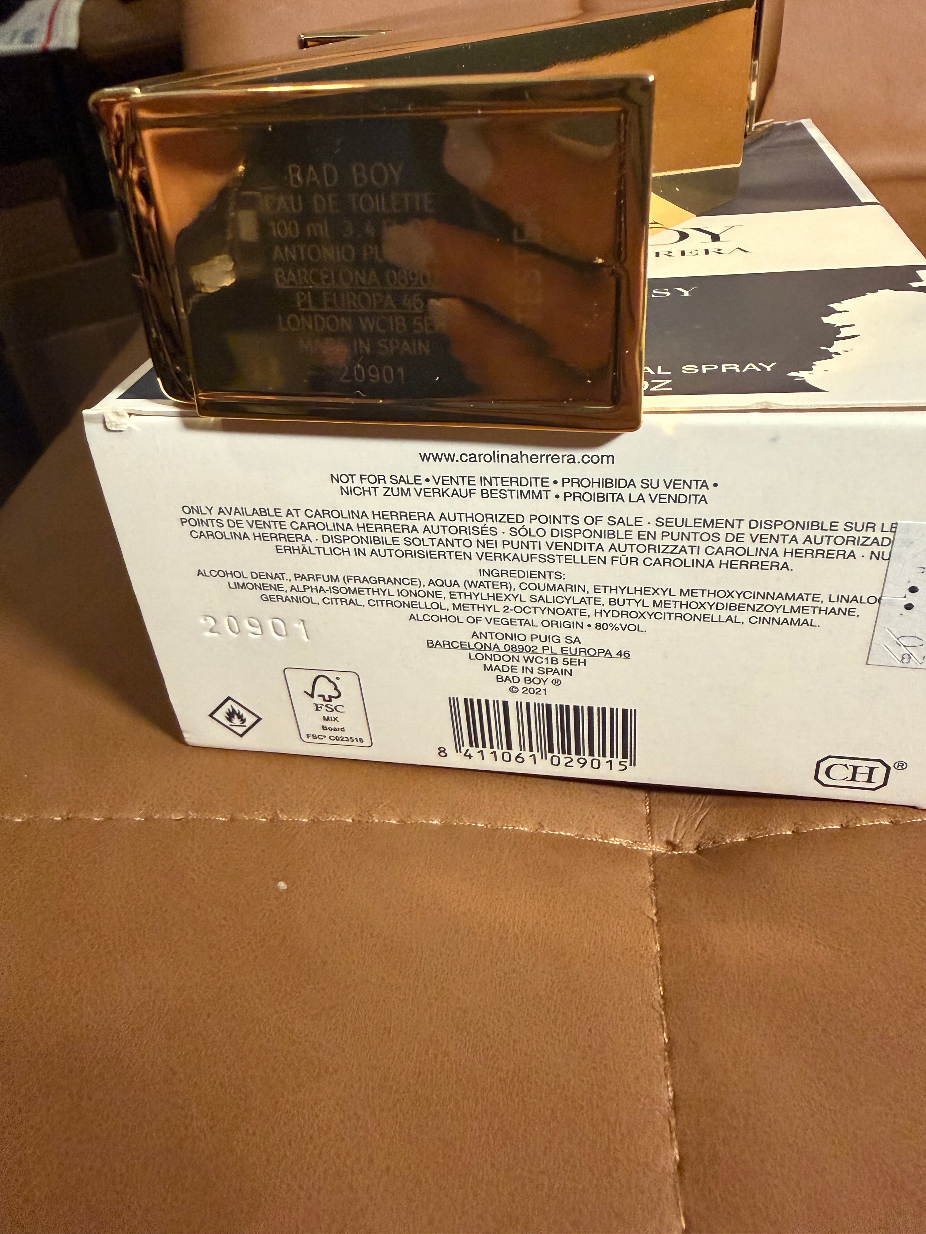 Carolina Herrera Bad Boy Extreme 100ML