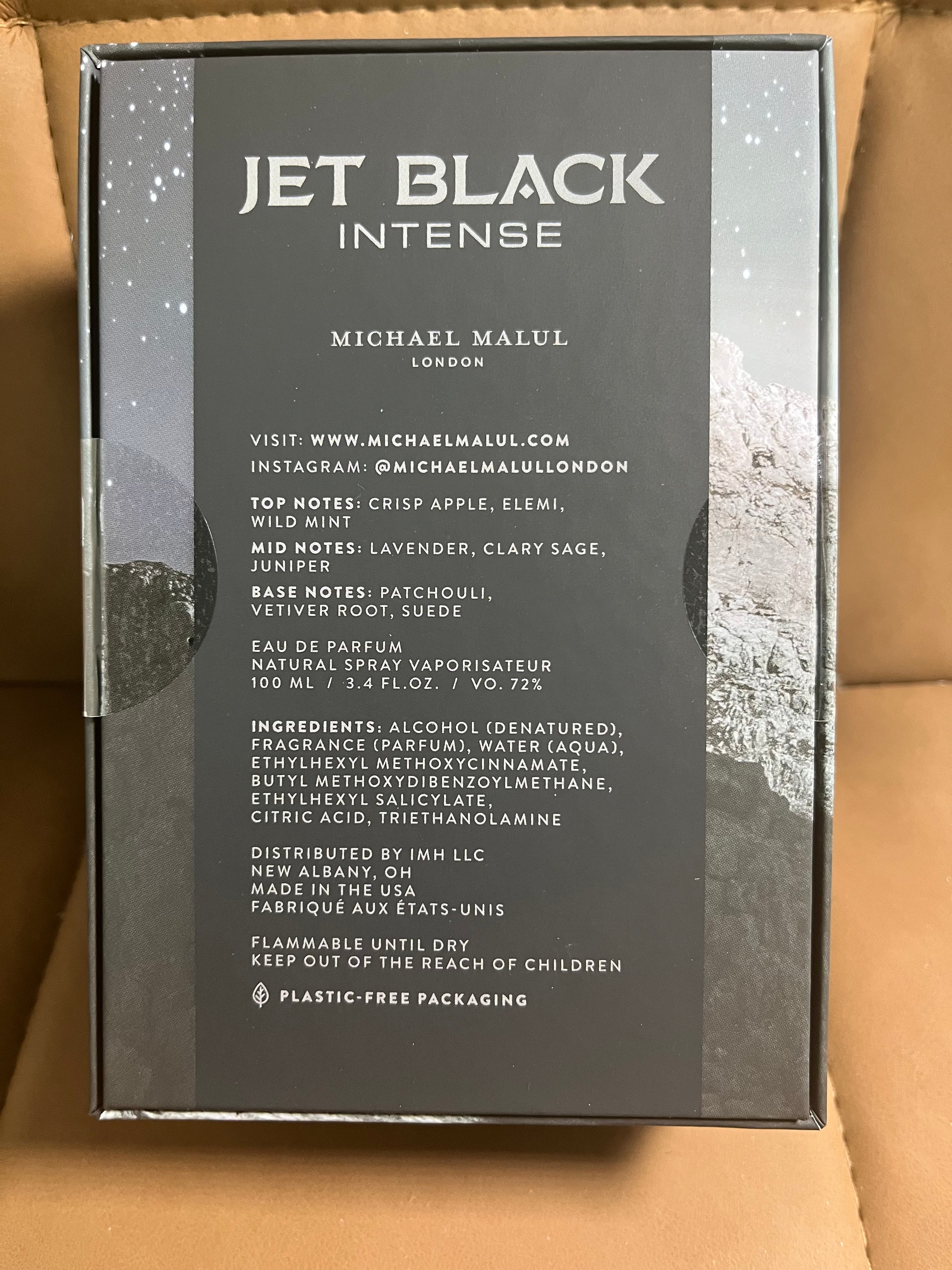 Michael Malul Jet Black Intense 100ML