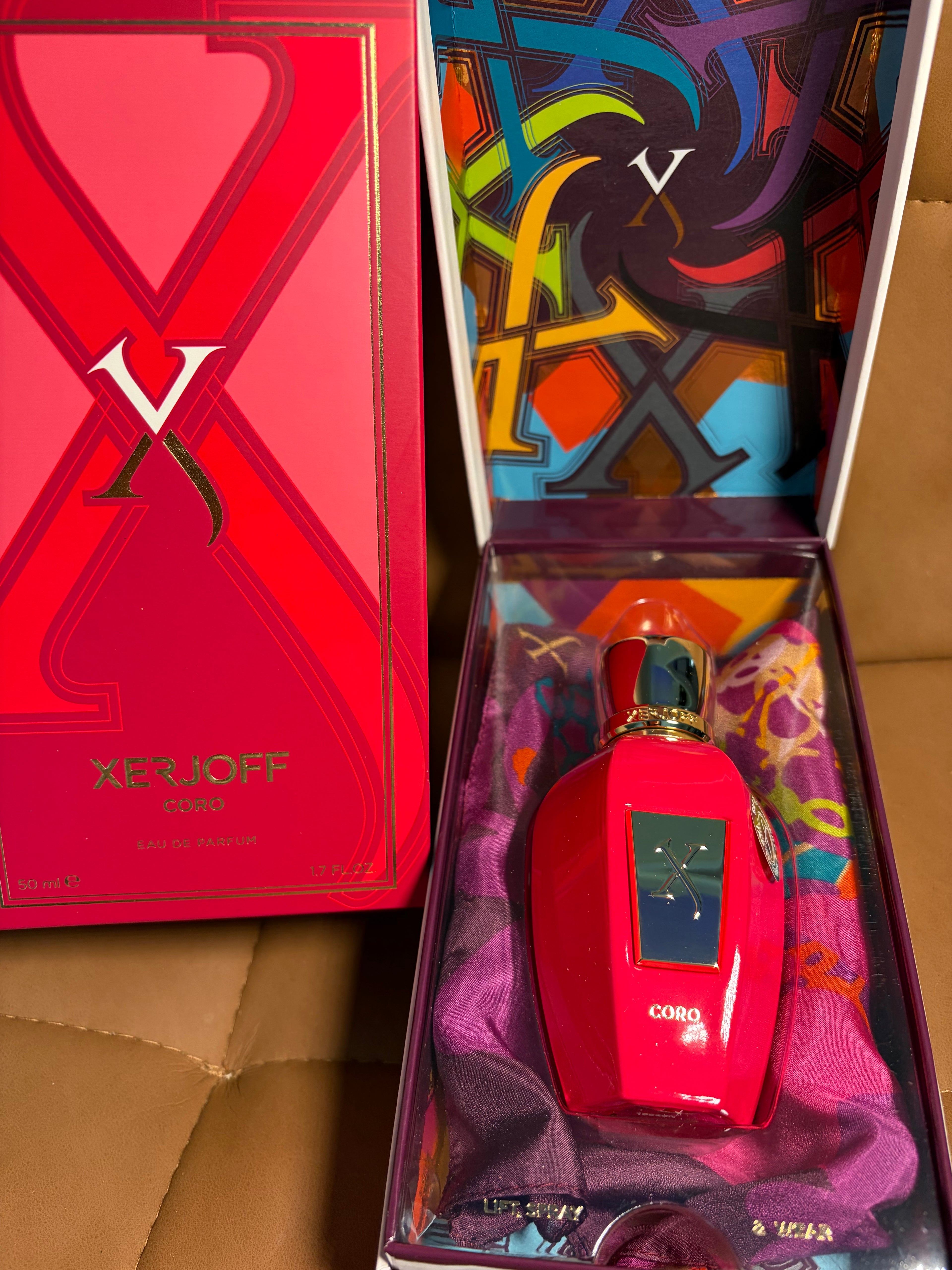 Xerjoff Curo 50ML + Scarf