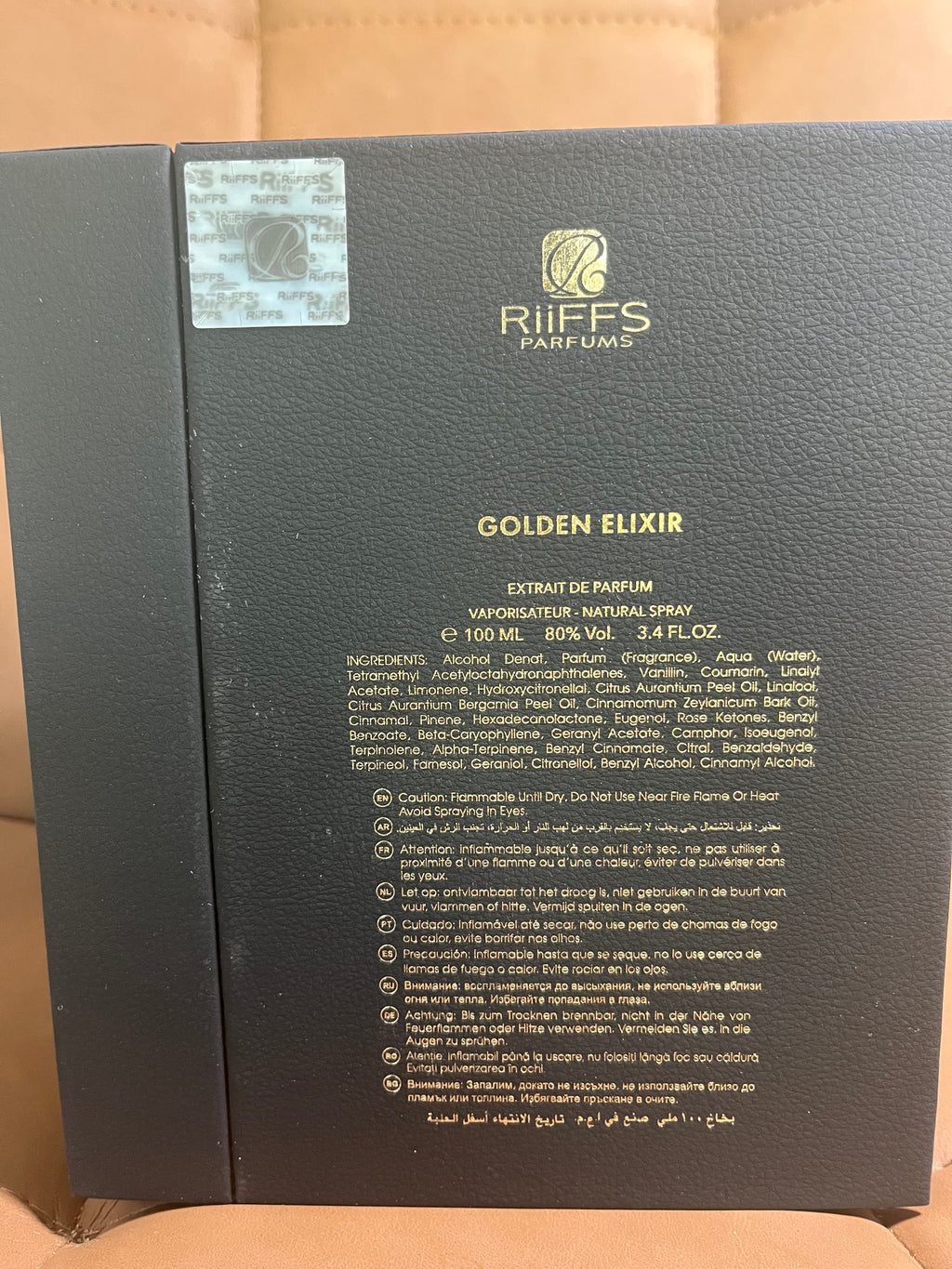Riiffs Golden Elixir 100ML