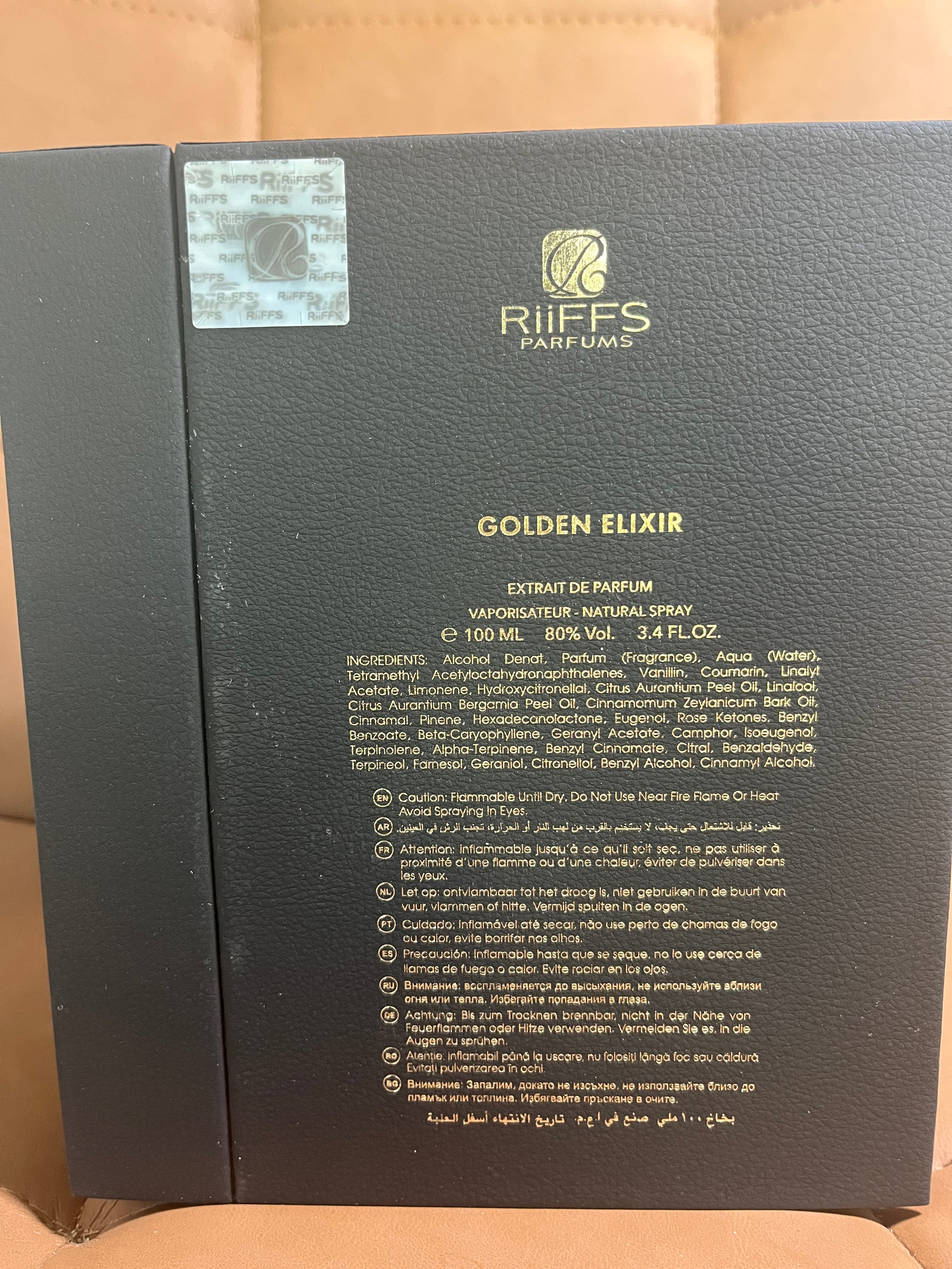 Riiffs Golden Elixir 100ML