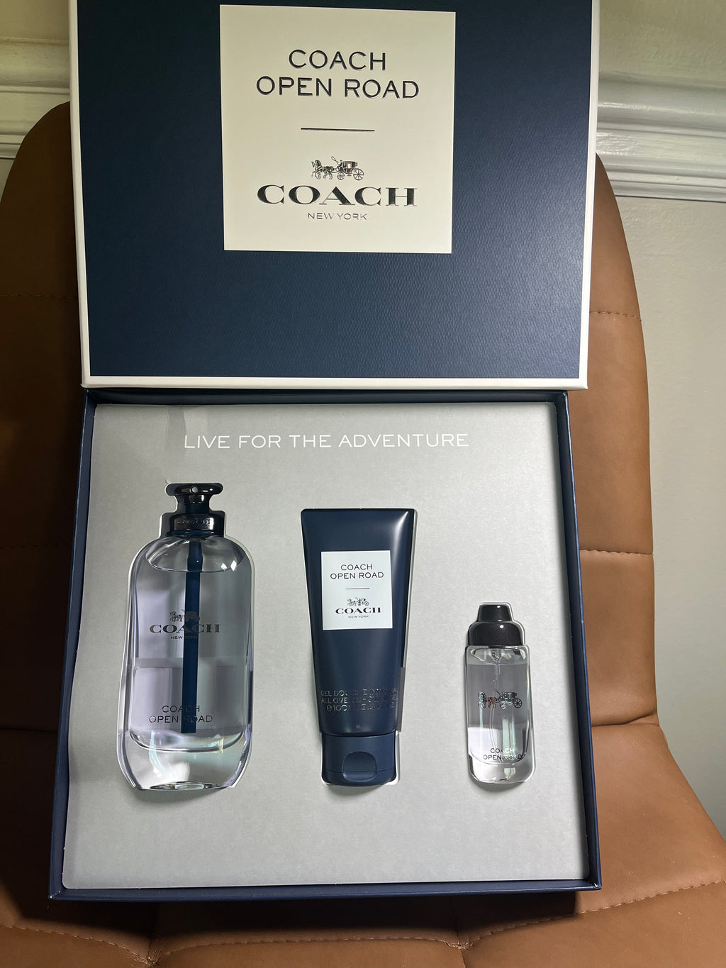 Coach Open Road gift set